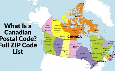 What Is a Canadian Postal Code? Full ZIP Code List