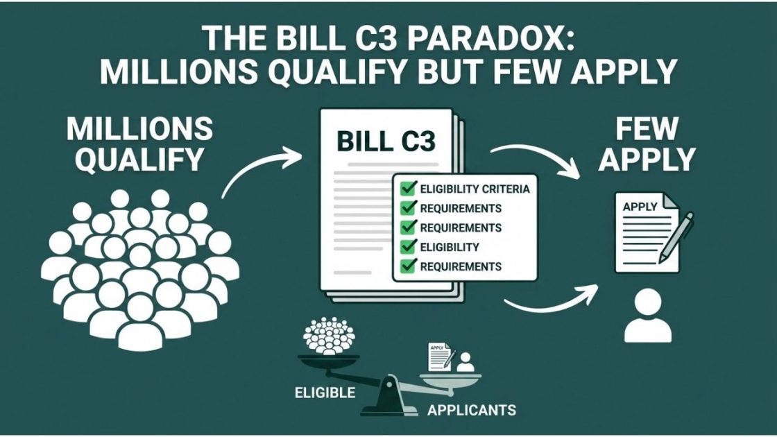 The Bill C3 Paradox Millions Qualify But Few Apply